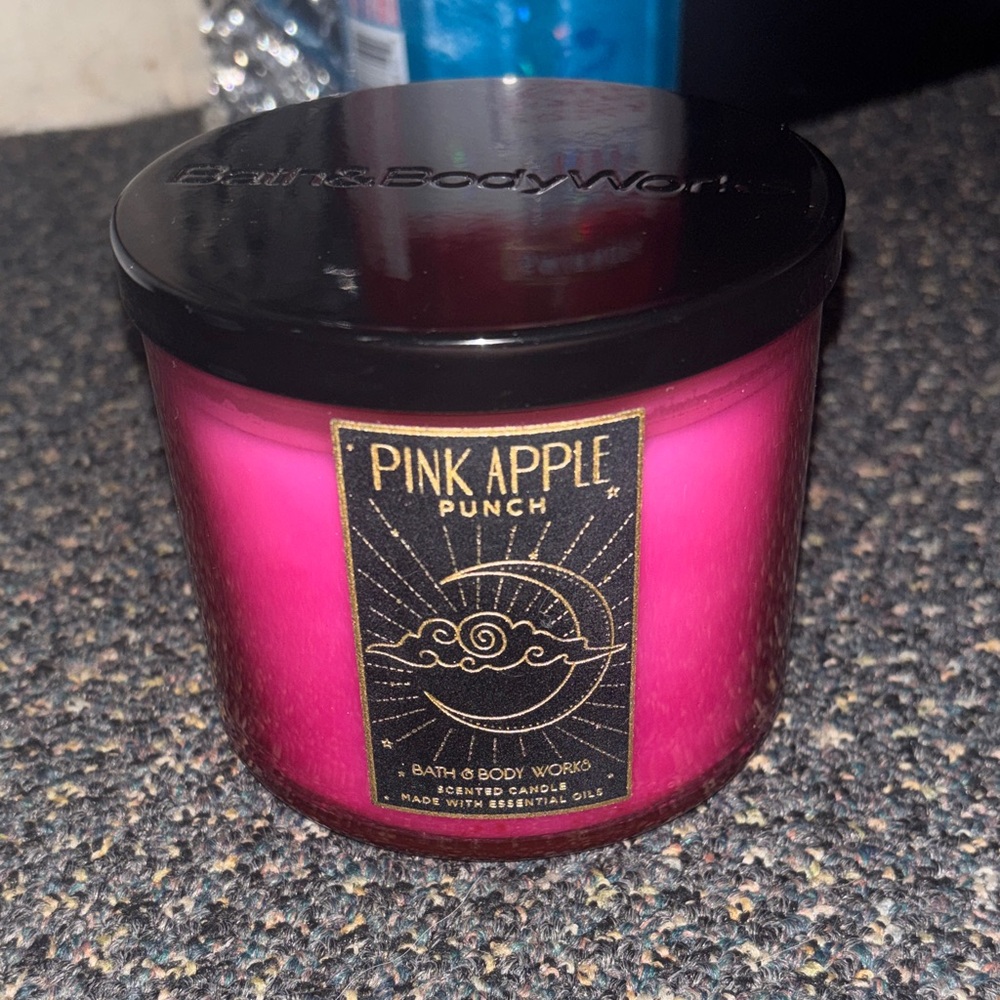 Bath & Body Works Pink Apple Punch Scented Candle